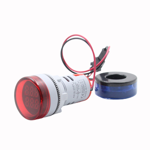 Mini <span class=keywords><strong>Digital</strong></span> Voltmetro Amperometro 22 millimetri AC 60-500V 0-100A Corrente Tensione <span class=keywords><strong>Volt</strong></span> Tester Meter Doppio LED Indicatore luce Della Lampada pilota - Product Image 2