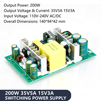 Alimentation à découpage double sortie 30V 5A 15V 3A 195W 110-240VAC pour moteur pas à pas CNC, amplificateur audio, contrôle industriel