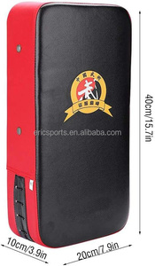 Almohadilla de golpeo de cuero PU para Taekwondo, Boxeo, Muay Thai, Entrenamiento de Artes Marciales con orificio metálico y correa elástica - Product Image 4