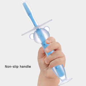 Spazzolino da denti da allenamento in <span class=keywords><strong>Silicone</strong></span> morbido per bambini spazzolino da denti per l'igiene orale dentale per bambini spazzolino da denti per bambini articoli per bambini - Product Image 6