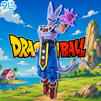 Figura de Acción Coleccionable de Goku 9L, Impresa en 3D, de Plástico, con Múltiples Articulaciones, Juguete de Dibujos Animados, Regalo Superventas, Lucky 13 Titan 13