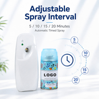 Recharges de brume désodorisante anti-odeurs, diffuseur d'arômes programmable, vaporisateur d'ambiance automatique