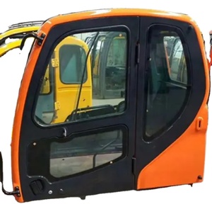 Cabina de excavadora de alta calidad con puerta y vidrio Compatibilidad de cabina SK330 para excavadora Kobelco - Product Image 4