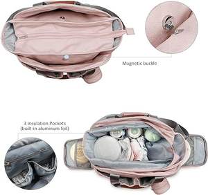 Sac à main <span class=keywords><strong>en</strong></span> polyester pour couches et tire-lait <span class=keywords><strong>avec</strong></span> boîte à sucette pour le travail les <span class=keywords><strong>week</strong></span>-ends et maman et bébé <span class=keywords><strong>en</strong></span> déplacement - Product Image 2