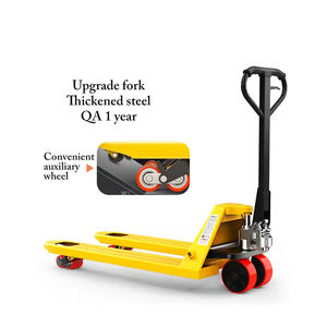 Transpaleta Manual Jack pequeño 2 ~ 5 toneladas alcance carretilla elevadora Manual China Mini rueda de transpaleta manual con escala carretilla elevadora de mano - Product Image 3