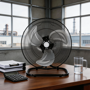 <span class=keywords><strong>Ventilatore</strong></span> Industriale da Pavimento 3-in-1 da 18 Pollici per Uso Domestico e Commerciale, con Potente Motore 7120 e <span class=keywords><strong>Pale</strong></span> in Ferro - Product Image 3
