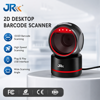 Plataforma de Escaneo de Alto Rendimiento JR Serie T37, Manos Libres, Activación Automática por Inducción, Resistente a Caídas de 1.5m, para Mostrador de Registro de Farmacias
