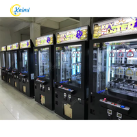 Игровой автомат-кран 9-Hole Mini KeyMaster с черно-золотыми ключами, пластиковый, с купюроприемником, для детских развлечений