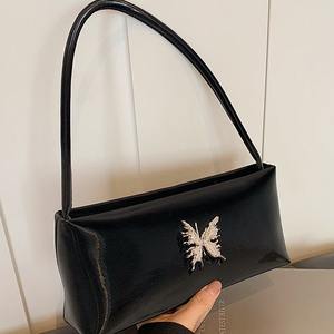 Sac à main pour femme de style coréen avec décoration en nœud, sac fourre-tout tendance, sac bandoulière, sac polyvalent de niche - Product Image 5