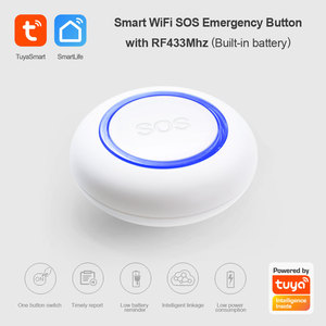 Chống trộm cảm biến hệ thống cảnh báo tuya wifi nhà thông minh Cuộc gọi SOS khẩn cấp hoảng loạn nút báo động PST-WE571 - Product Image 2