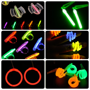 Đầy màu sắc sáng GLOW STICK côn trùng Vòng cổ phát sáng trong tối động vật Nguồn cung cấp bên cho người lớn trẻ em - Product Image 5