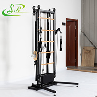 Pilates Cadillac Wall Unit con plataforma Mat Pilates Wall Tower