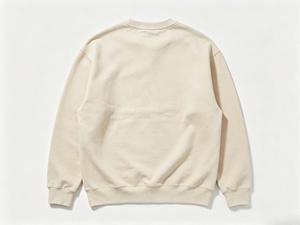 <span class=keywords><strong>Felpa</strong></span> Girocollo <span class=keywords><strong>Beige</strong></span> Personalizzata di Alta Qualità per <span class=keywords><strong>Uomo</strong></span>, Pullover <span class=keywords><strong>con</strong></span> Stampa Lettere in Rilievo, Abbigliamento Casual Streetwear - Product Image 2