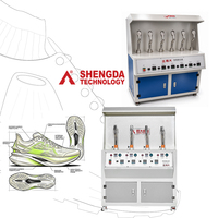 Machine à air chaud SHENGDA pour le ramollissement des empeignes de chaussures, machine de chauffage des empeignes pour cuir, PU, PVC, équipement d'usine de chaussures