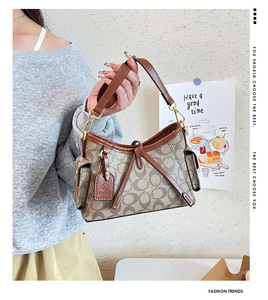 <span class=keywords><strong>Sac</strong></span> fourre-tout grande taille pour femme style vintage 2026, en PU tendance avec doublure en fibre de polyester, <span class=keywords><strong>sac</strong></span> à main grande capacité pour l'été - Product Image 6