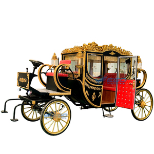Carruaje Real 2024, <span class=keywords><strong>Mejor</strong></span> Oferta, Negro y Dorado, Multifuncional, Exclusivo, de Lujo, con Certificación CE, para Bodas y Eventos, Color Personalizable - Product Image 1