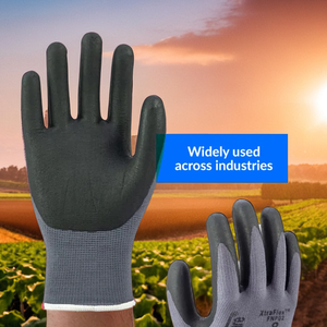 ถุงมือทำงานไนไตรล์ถุงมือป้องกันการกระแทกสำหรับบ่อน้ำมันถุงมือทำงาน - Product Image 1