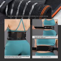 Ceinture de soutien lombaire fine, respirante et ajustable pour le contrôle du ventre, idéale pour la musculation, la course à pied et les squats, toutes saisons
