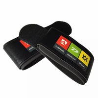 Sangle promotionnelle en cuir et caoutchouc pour équipement de ski, durable, écologique, pour homme, niveau avancé, avec fermeture auto-agrippante