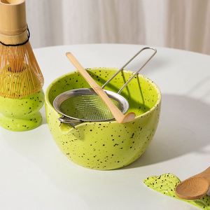 Customize Logo Factory Wholesale Ceramic New Chinese Style Portable Food Grade Whisk Matcha Tool Brush <b>Tea</b> <b>Set</b> - Product Image 2