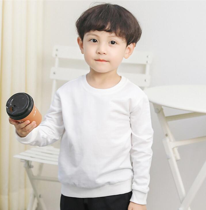 Повседневная одежда, свитшоты унисекс из полиэстера для мальчиков и девочек, дешевая одежда