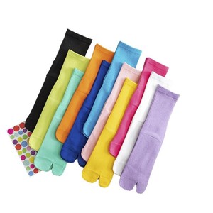 <span class=keywords><strong>Chaussettes</strong></span> <span class=keywords><strong>japonaises</strong></span> à double boutonnière, couleur unie, en coton élastique, pour femmes, tendance scolaire, mode - Product Image 4