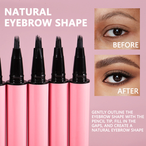 Crayon à sourcils waterproof longue tenue, effet poil à poil, pour maquillage des sourcils, vente en gros - Product Image 4