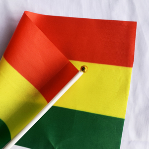 Drapeau imprimé personnalisé à agiter à la main, pour l'assurance automobile, l'éducation, les agences de <span class=keywords><strong>voyage</strong></span>, en plastique - Product Image 2