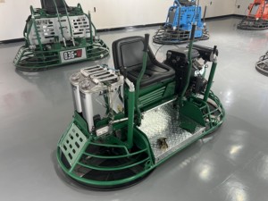 Máquina de paleta de doble potencia de hormigón horizontal de 36 pulgadas de alta eficiencia Paleta de potencia con mango de hormigón tipo paseo - Product Image 2