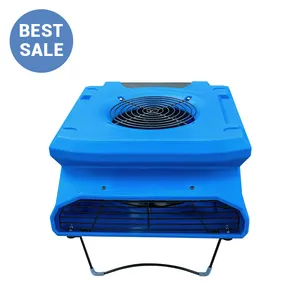 Preair 1/4HP 1100CFM 3 Speed Industrial Low Profile Air Mover Water Damage Fans