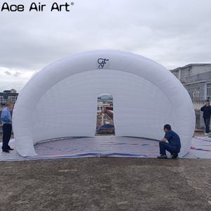 Dôme gonflable de tente extérieure géante, tente de mariage gonflable pour fêtes et événements, tente <span class=keywords><strong>Luna</strong></span> Demi-dôme gonflable brillant - Product Image 6