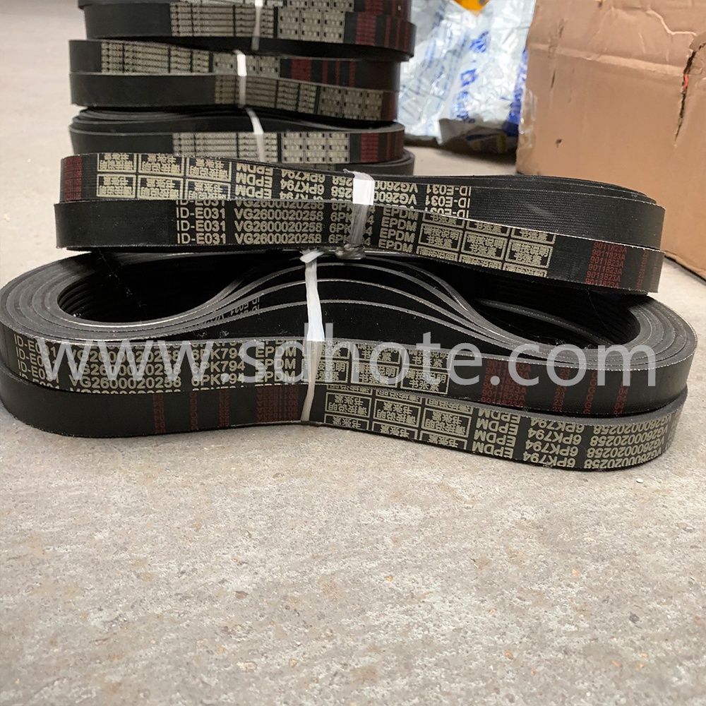 SINOTRUK Howo 371 Truck Engine Belt 6PK794 - Reliable