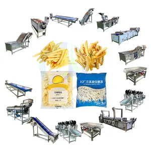 OCEAN Industrial Cassava Potato Half Fries Process Production French Fries Machine Turkey Line Make Chips