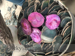 Dalles de pierre naturelle <span class=keywords><strong>en</strong></span> quartz rose cristallin, panneaux muraux décoratifs <span class=keywords><strong>en</strong></span> pierres précieuses, carreaux de décoration intérieure - Product Image 5