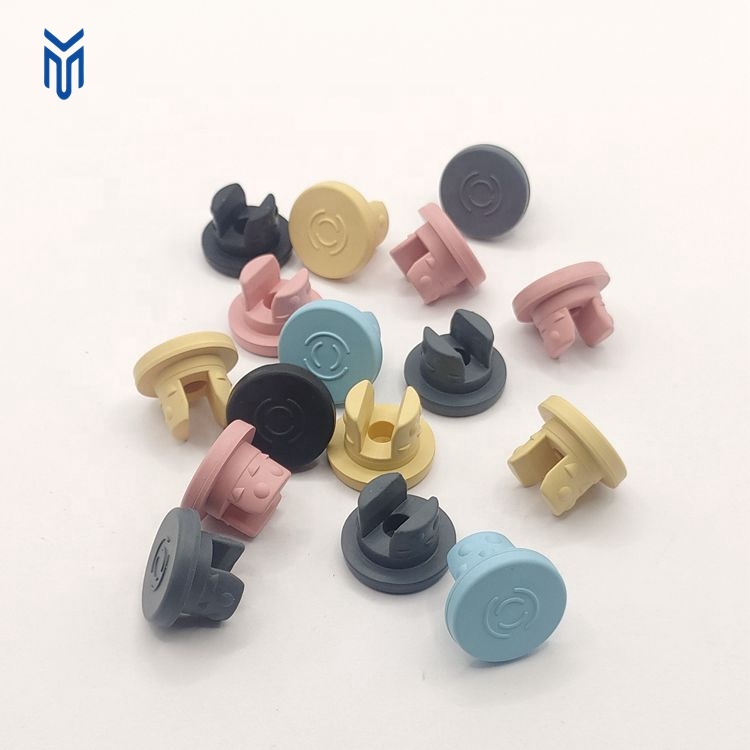 Groothandel 20Mm Siliconen Rubber Stop Butyl Rubber Stop Voor Glazen Serum Flesjes