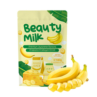 High Quality Original Powder Instant Milk Collagen Banana Whitening Brightening Satiating Dietary Fiber in Box Packaging