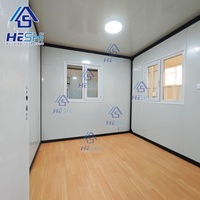 Maison préfabriquée extensible prête à être expédiée, conteneur de 20 pieds ou 40 pieds, villa préfabriquée, maison préfabriquée à 2, 4 ou 5 chambres, casa contenedor