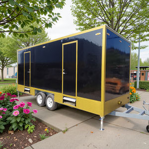 Camping 2 Stations Toilettes Mobiles de Luxe Remorque Extérieure Douche Portable Toilettes pour Parcs - Product Image 6