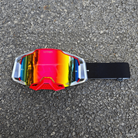 Lunettes de protection tout-terrain pour moto et VTT, anti-UV, pour descente et tout-terrain