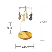 Noël métal ange aile chauffe-plat support filature thé lumière carrousel bougie pot et lanternes décoration