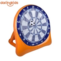 Cible de football gonflable pour la maison – Jeu de fléchettes gonflable pour le football et le golf – Amusement pour enfants et adultes – Support de cible de football pour jeux de jardin