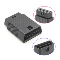 Adaptateur OBD2 16 broches, connecteur d'extension OBDII, adaptateur de scanner de diagnostic automobile, prise de conversion mâle-femelle OBD 16 broches pour voiture