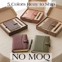 Ensemble cadeau de carnet personnalisé Hongbo avec stylo et boîte cadeau, carnet à couverture rigide en cuir croco bordeaux pour cadeaux d'entreprise
