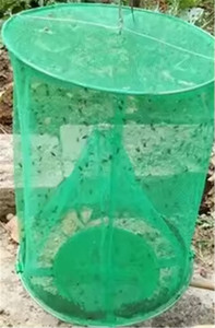 กับดักต่อต้านแมลงวันพิษน้อยสำหรับแขวนกลางแจ้ง ดักจับผึ้งได้อย่างมีประสิทธิภาพ อุปกรณ์ควบคุมศัตรูพืชสำหรับสวนผลไม้ ฟาร์ม สวน ป้องกันการหลบหนีของตัวต่อต้านแมลงวันพิษน้อย - Product Image 3