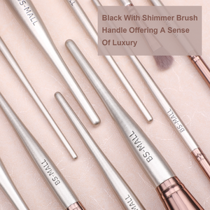 BS-MALL 2020 <span class=keywords><strong>amazon</strong></span> Offre Spéciale brosses champagne or 15 pièces de luxe maquillage brosse ensemble - Product Image 6