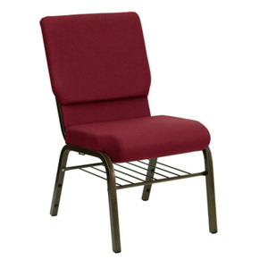 Manufacturer Wholesale Iron Steel Fabric Interlocking Padded Church Furniture Auditorium <b>Chair</b> - Product Image 5