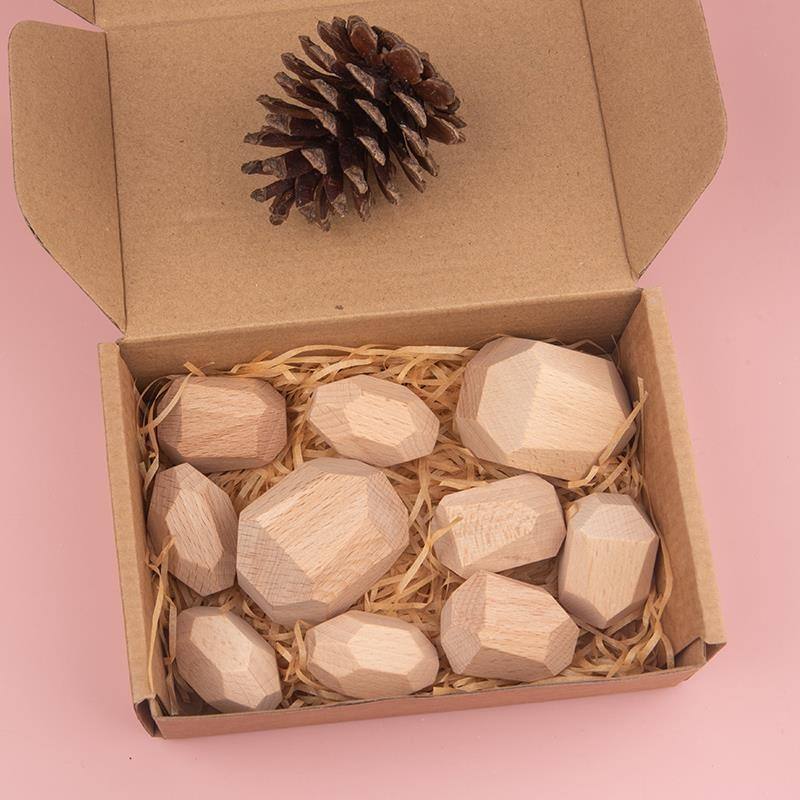 10pcs bois d'origine