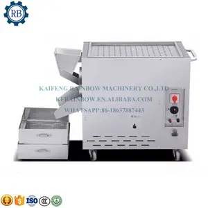 Máquina eléctrica automática de procesamiento de anacardos/máquina tostadora de maní/tostador de café
