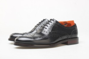 Produttore Commercio All'ingrosso di Alta-grado Italiano di Design di Moda In Pelle Fatti A Mano Scarpe Derby Pattini di Vestito - Product Image 2