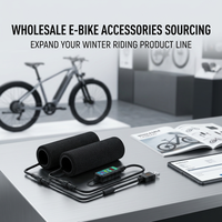 Poignées chauffantes USB 5V pour guidon de vélo électrique et moto